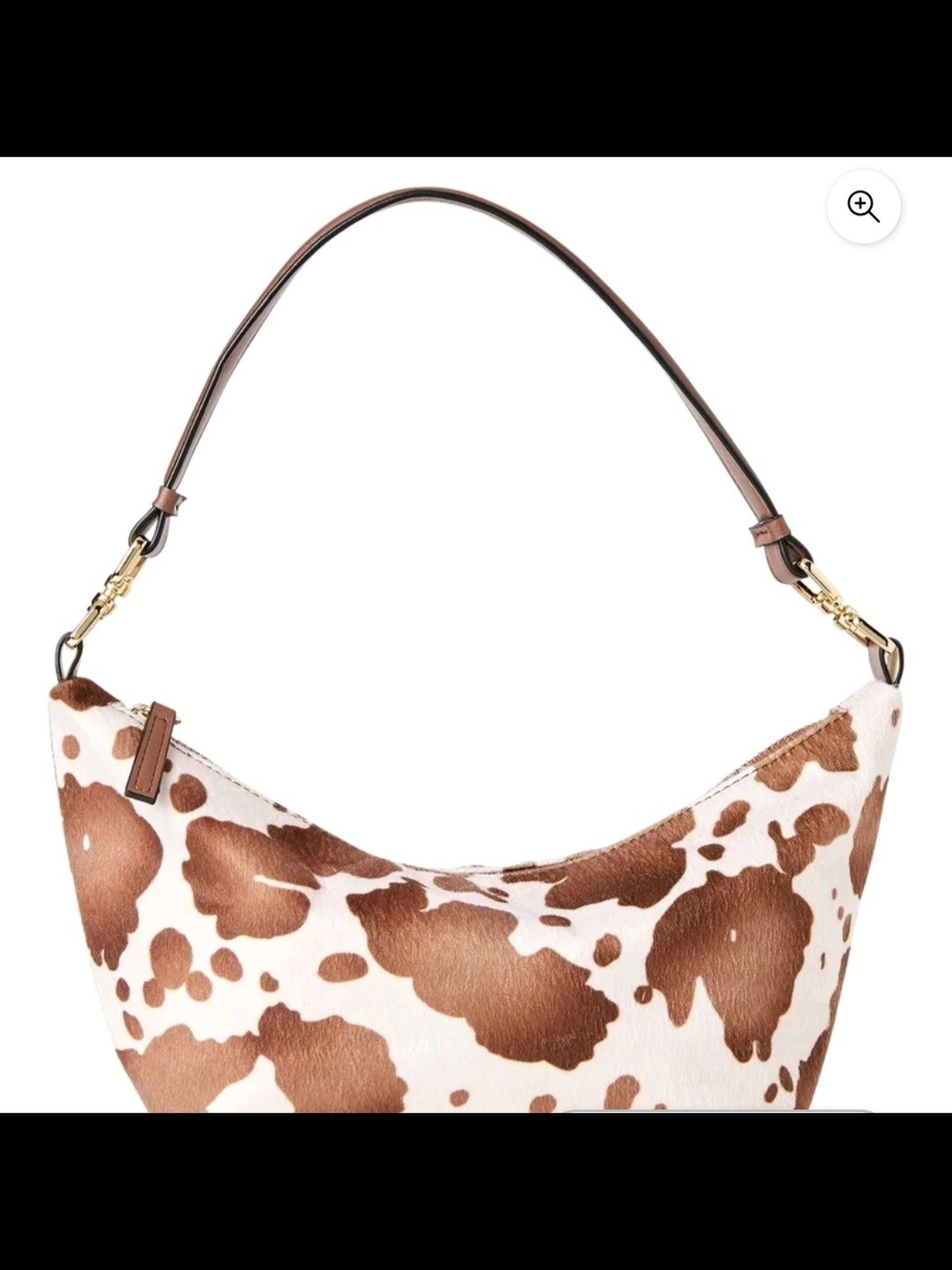 Cow Pattern Hobo Purse